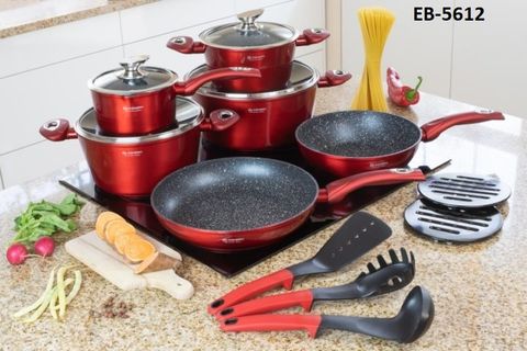 Red Edenberg Cookware Set