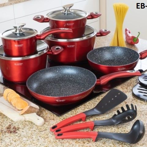 Red Edenberg Cookware Set