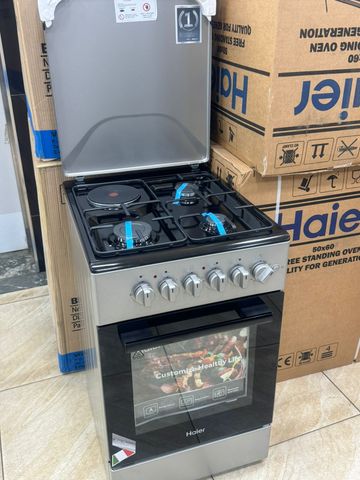 Haier 3Gas + 1Electric 50X60 Cooker with Electric Oven – ECR1031EES