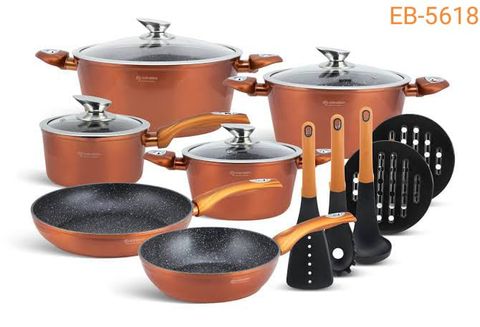 EB 5618 15pcs Edenberg cookware set 