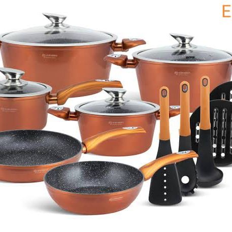 EB 5618 15pcs Edenberg cookware set 