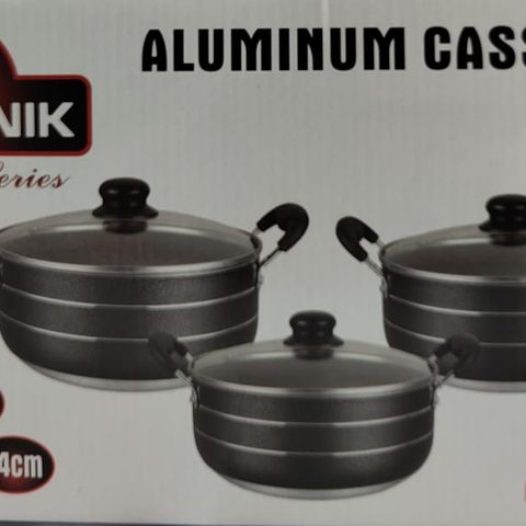  alluminium casserole