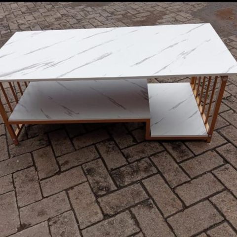 White marble coffee table