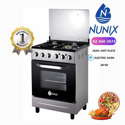 Nunix Cooker 3G+1E. Electric oven. 