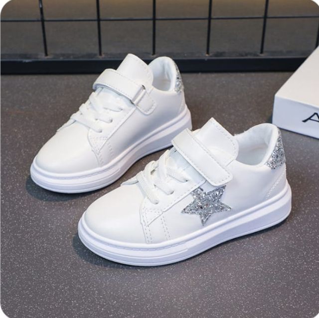 *Fancy white kids sneakers*
