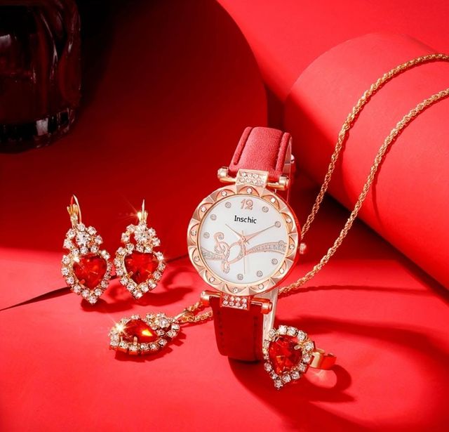 Ladies sets 9
Watch /necklace/ring/earrings
