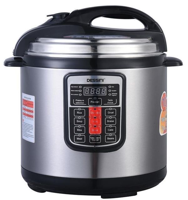 Electric Pressure Cooker - 6L Capacity