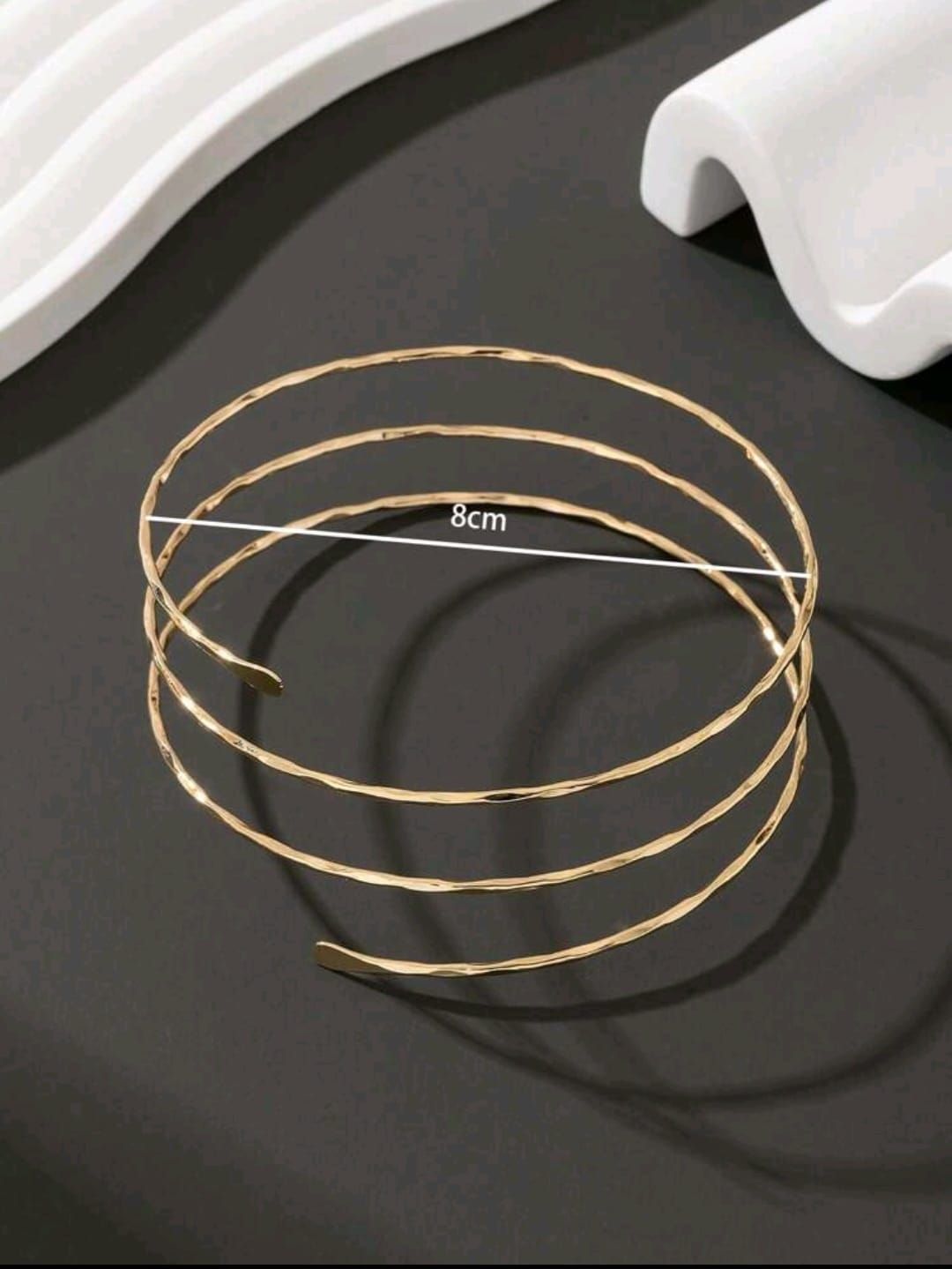 1pc Minimalist Style Metal Multi-Layer Linear Bracelet For Women