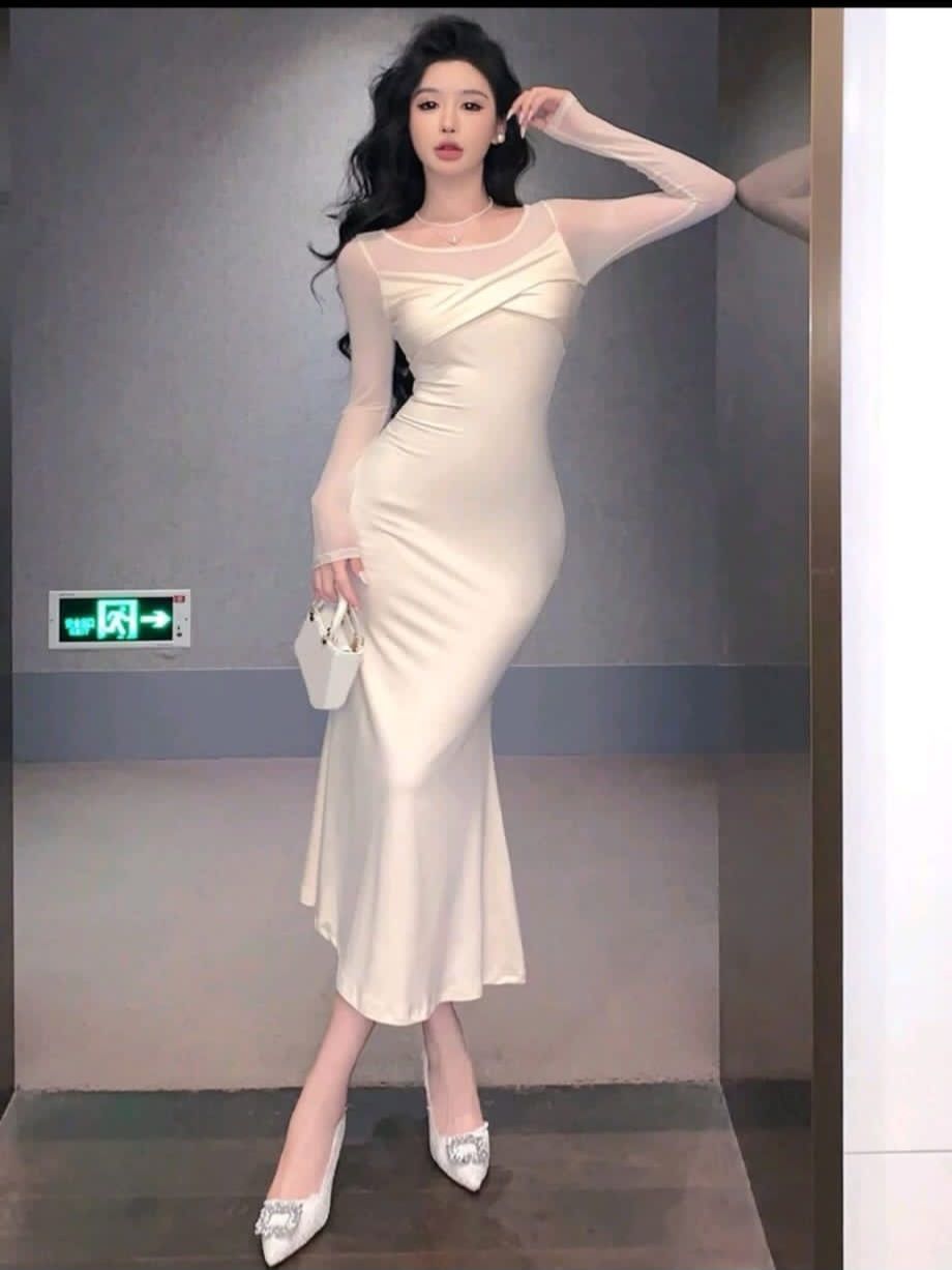 Apricot  Long Maxi Dress