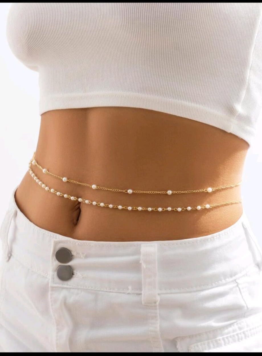 Pearls Belly Chain