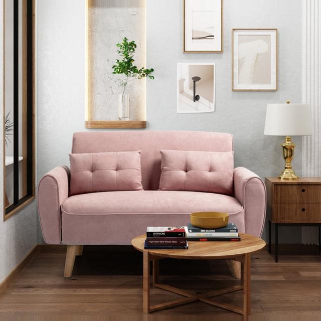 Julizza 49" Upholstered Sofa Loveseat