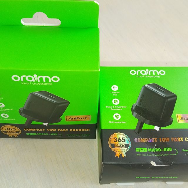 Oraimo Compact 10W Fast Charger(Micro-USB)