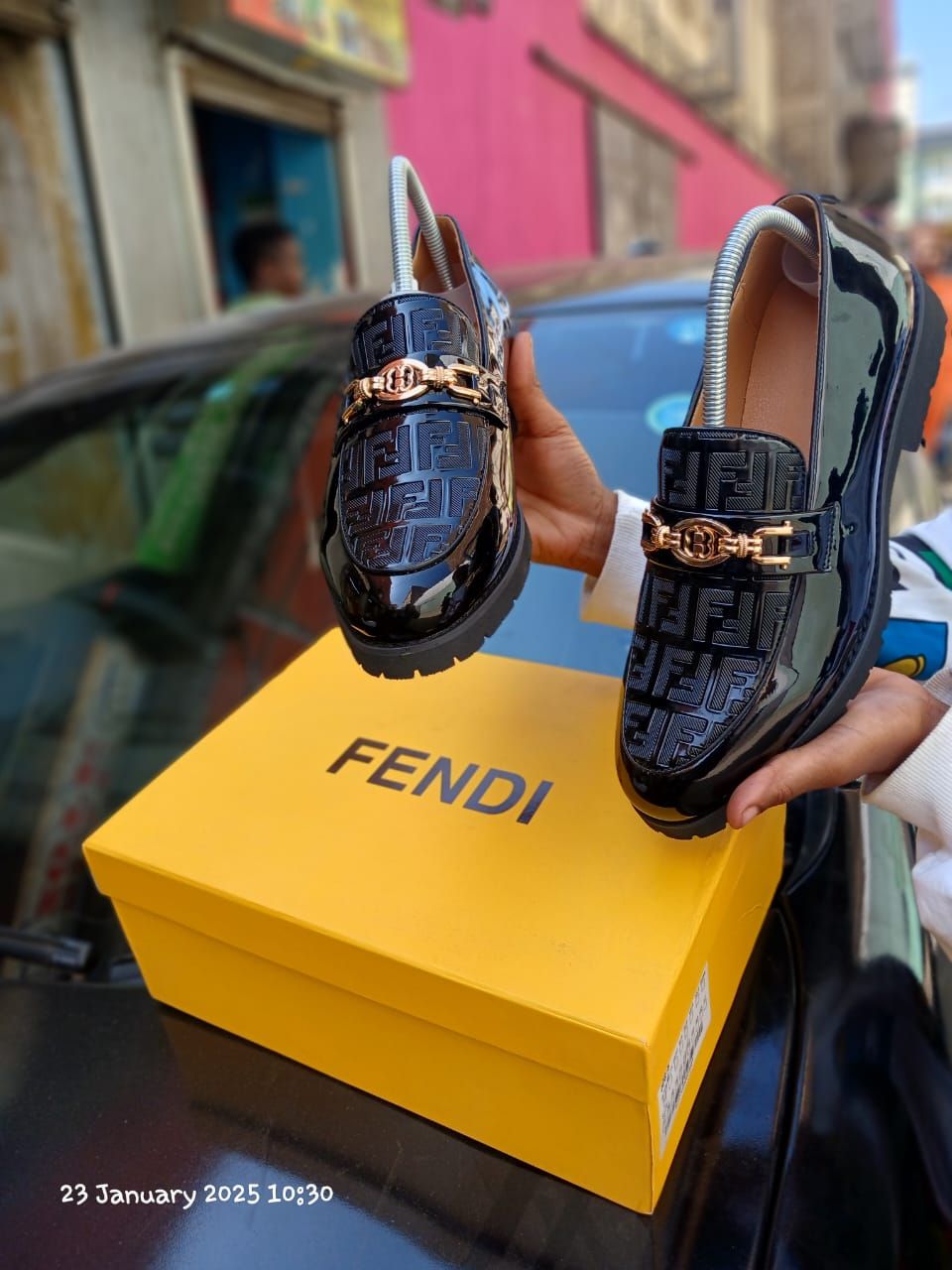 Fendi & Versace casual 
