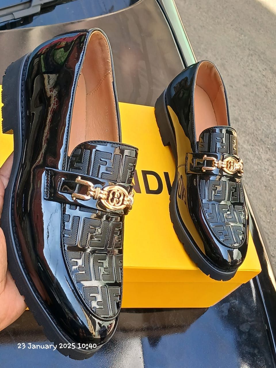 Fendi & Versace casual 
