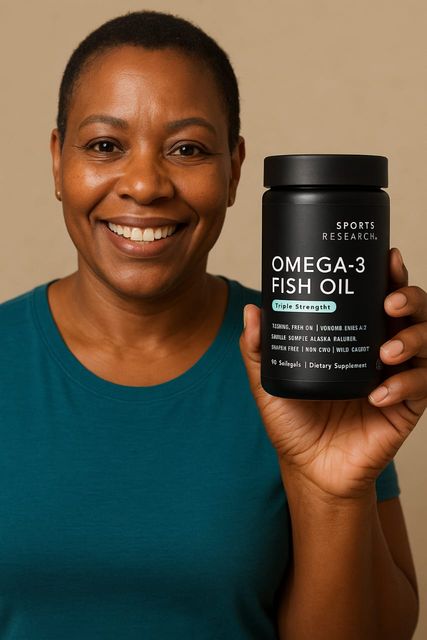 Sports Research Triple Strength Omega 3 Fish Oil - 90 Caps