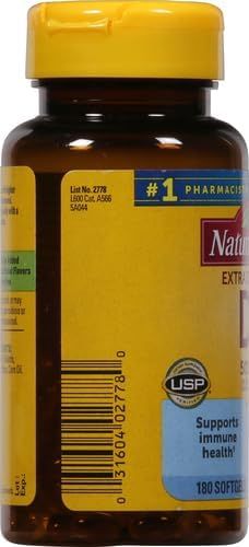 Nature Made Extra Strength Vitamin D3 5000 IU (125 mcg), Dietary Supplement for Bone, Teeth, Muscle 