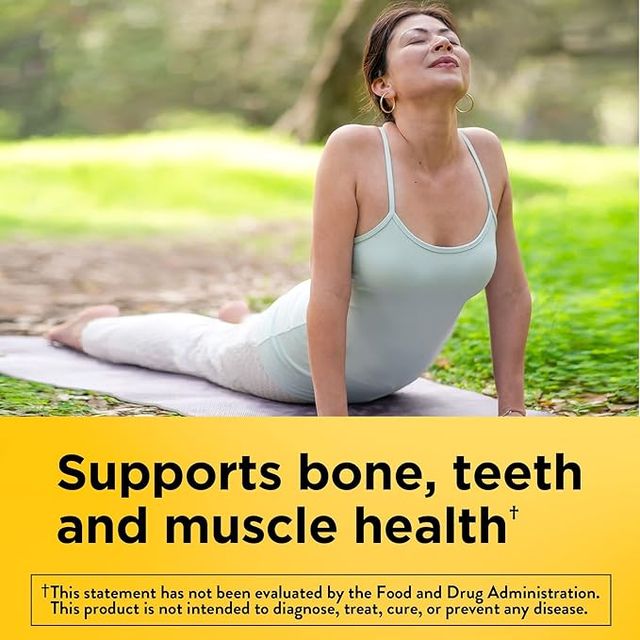 Nature Made Vitamin D3 2000 IU (50 mcg), Dietary Supplement for Bone, Teeth, Muscle & Immune Health