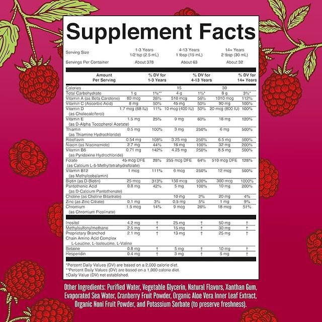 Multivitamin for Women, Men & Kids by MaryRuth's | Liquid Morning Multivitamin | Mens, Womens Vitami