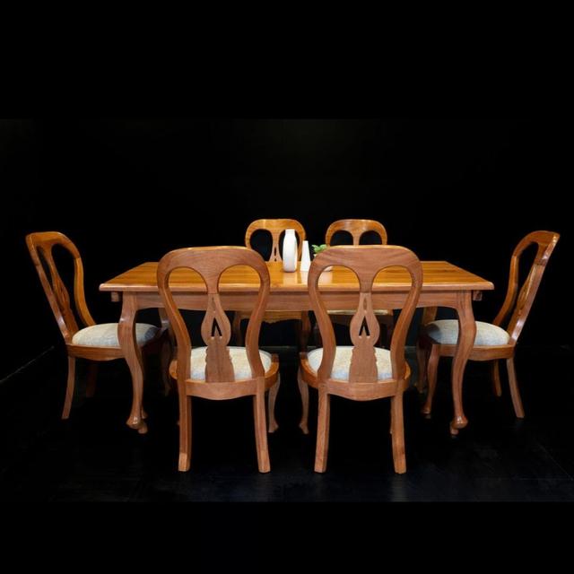 Six Mahogany Dinning Table 