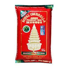 Royal umbrella Thai Jasmine Rice 2kg