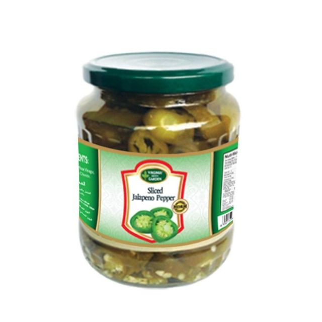 Vgg Sliced Jalapeno Pepper 680g Glass Jar