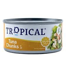 Tropical Tuna Chunk In Oil 170g