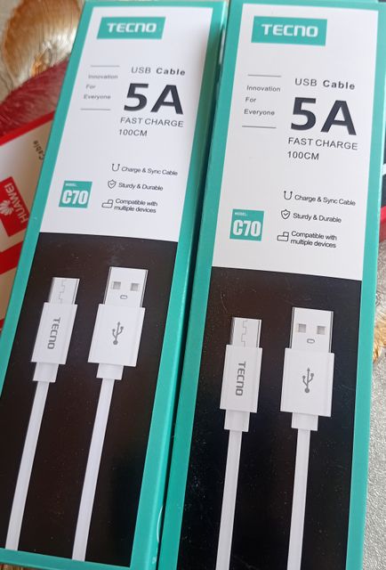 Tecno & Huawei Micro USB Charging Cable 