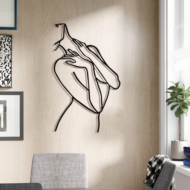 People Wall Decor on Metal