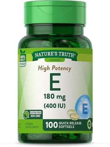 NATURES TRUTH VITAMIN E 400IU SOFTGELS  100'S