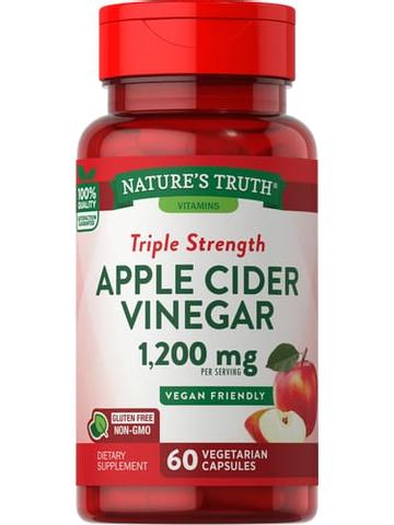 NATURES TRUTH APPLE CIDER VINEGAR 1200MG TABLETS 60S