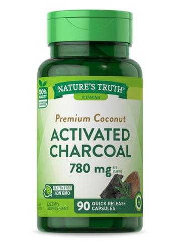 NATURES TRUTH ACTIVATED  CHARCOAL 780MG  TABLETS  90S