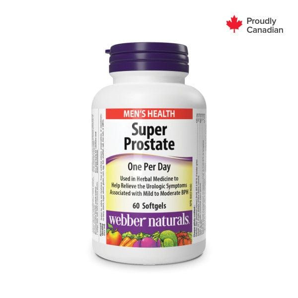WEBBER NATURALS SUPER PROSTATE  SOFTGELS 60'S