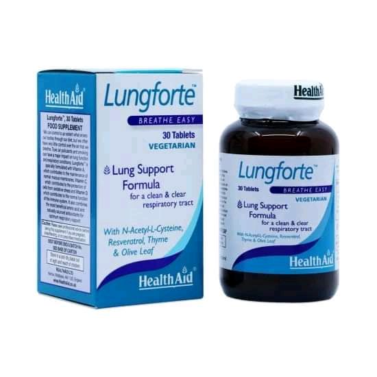 HEALTH AID LUNGFORTE TABLETS 30'S