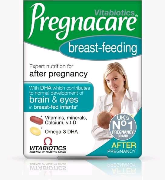 VITABIOTICS PREGNACARE BREESTFEEDING 84'S