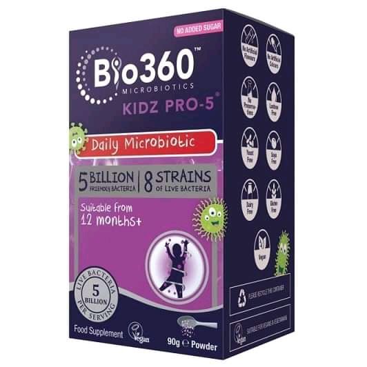 NATURES AID BIO360 PROBIOTICS POWDER 