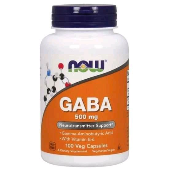 NOW GABA 500MG TABLETS  100'S