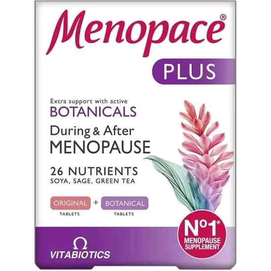 VITABIOTICS MENOPACE PLUS TABLETS 56S