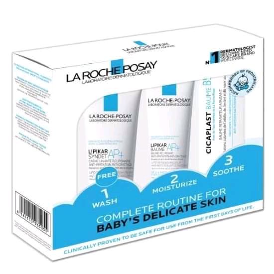 LA ROSCHE  POSAY BABY ROUTINE KIT 3-IN-1 