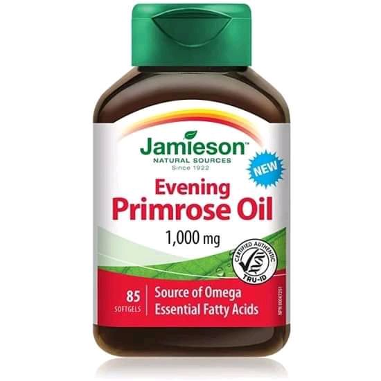 JAMIESON EVENING PRIMROSE 1000MG CAPSULES 85'S