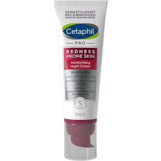 CETAPHIL PRO REDNESS MOISTURIZER NIGHT CREAM 50MLS 