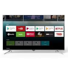 GLAZE 50" SMART ANDROID UHD FRAMELESS TV-USB/HDMI/VGA-YOUTUBE/PLAYSTORE/NETFLIX+