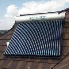 Pressurized Solar Water Heater 300L, Evacuated Tubes