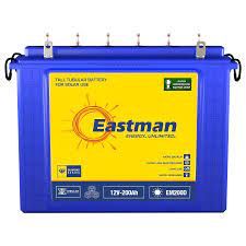 220Ah 12V Eastman Tall Tubular Low Maintenance Battery