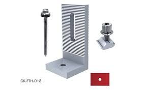 Solar Panel Aluminum Roof Mounting L foot