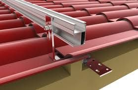4.4m Solar Panel Aluminum Roof Mounting Rail