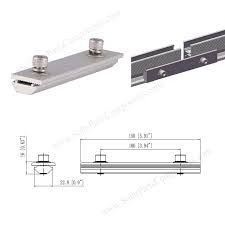 Solar Panel Aluminum Roof Mounting Rail Splicing Kit