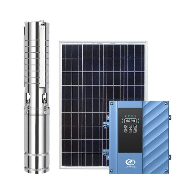 1300W Difful Solar/AC Submersible Pump