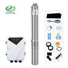 750W Difful Solar Submersible Pump