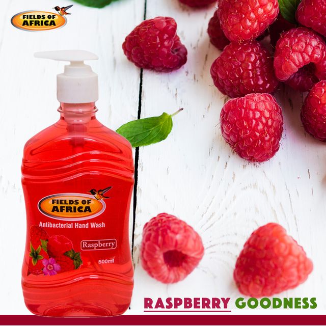 Fields Of Africa 500ml Raspberry Liquid Soap 