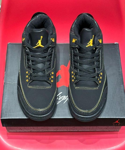 Jordan 3 Black Gold 